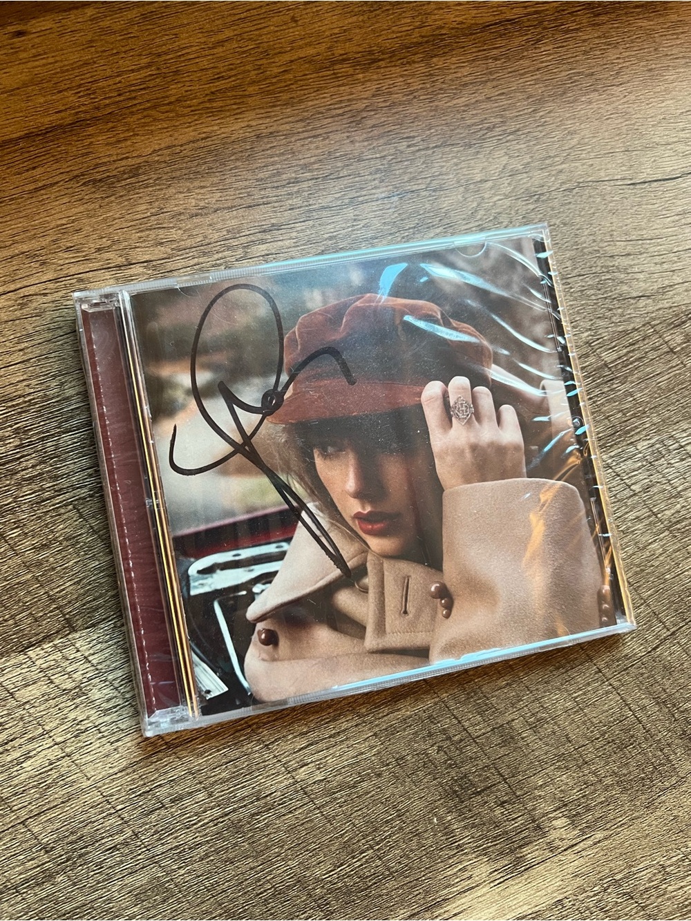 Taylor Swift Red Taylors Version Signed CD